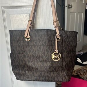 Michael Kors Brown Tote Bag